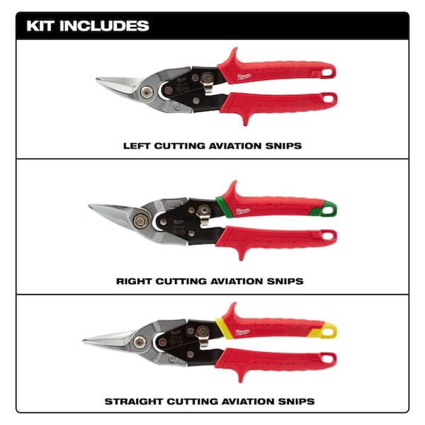 Milwaukee 15 in. Ultimate Jobsite Backpack with 3-Pack Snip Set 48