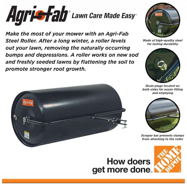 24 in. x 48 in. Steel Tow Lawn Roller