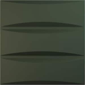 19 5/8 in. x 19 5/8 in. Traditional EnduraWall Decorative 3D Wall Panel, Satin Hunt Club Green (Covers 2.67 Sq. Ft.)