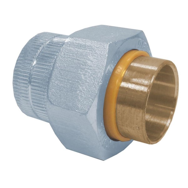 Everbilt 1 in. Galvanized Steel FIP x Sweat Dielectric Union