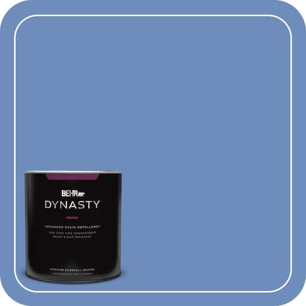 BEHR DYNASTY 1 qt. #MQ5-46 Debutante Ball One-Coat Hide Eggshell Enamel Interior Stain-Blocking Paint & Primer