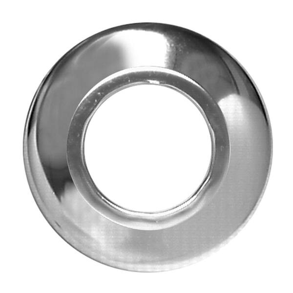 Oatey 1-1/4 in. Low-Pattern Flange Escutcheon Plate in Chrome-Plated Steel
