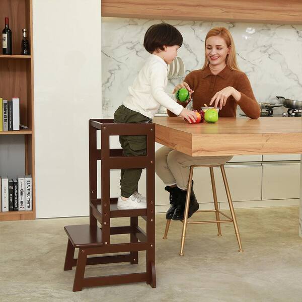 SDADI Mother's Helper Adjustable Height Kids Kitchen Step