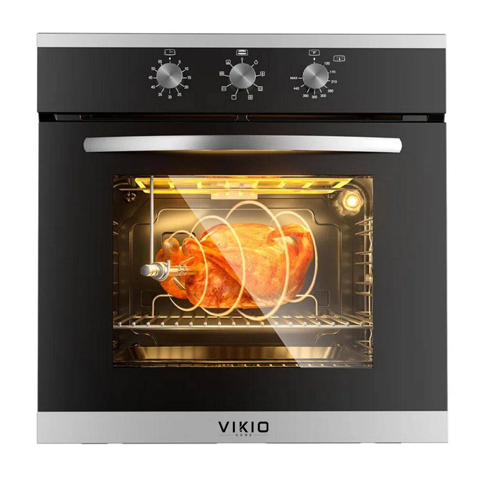 24 in. 2.83 cu. ft. Built-in single Electric Wall Oven with Convection and Manual Clean in Stainless Steel, 8 Funtions price history on PriceWatchPro