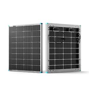 Bifacial 115-Watt 12-Volt Solar Panel Monocrystalline PV Charger for RV Marin Boat Rooftop
