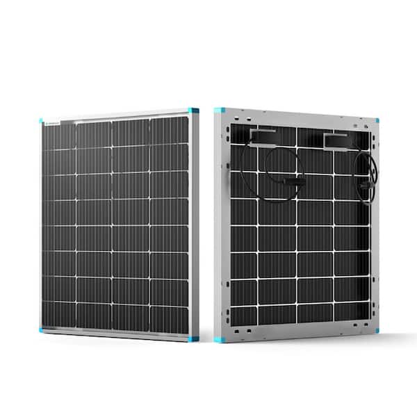 Renogy Bifacial 115-Watt 12-Volt Solar Panel Monocrystalline PV Charger for RV Marin Boat Rooftop