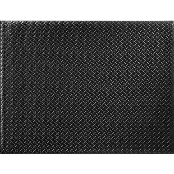 TrafficMaster Black 36 in. x 48 in. Foam Commercial Door Mat