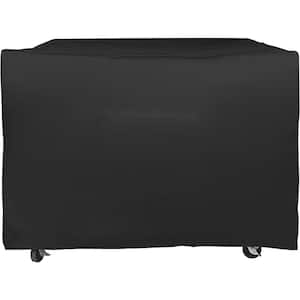 45 in. Grill Cover, Durable Oxford Polyester Outdoor BBQ Cover, Water Resistant, Weather Protection, Black