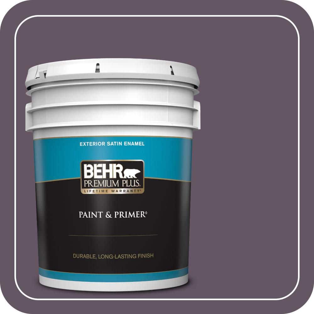 5 gal. Home Decorators Collection #HDC-CL-03 Grand Grape Satin Enamel Exterior Paint & Primer price history on PriceWatchPro