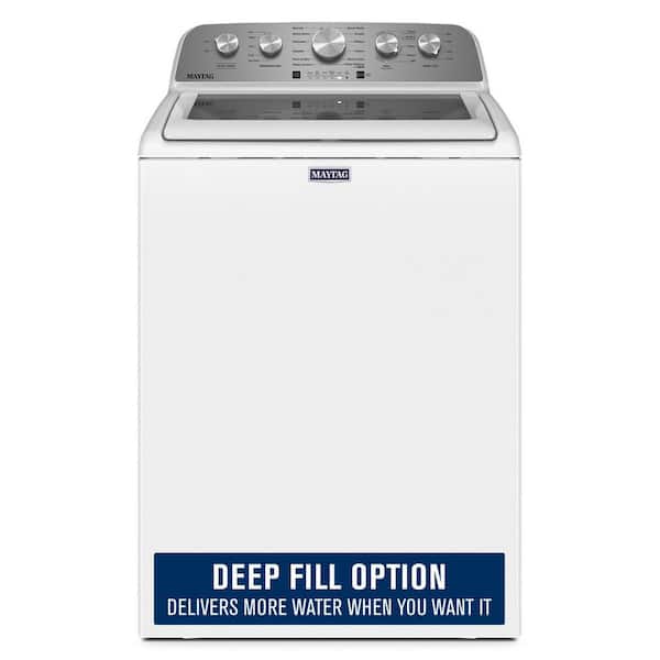4.7 cu. ft. Top Load Washer in White with Extra Power