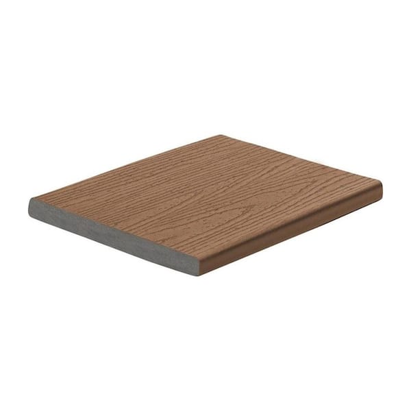 Enhance Basics 1 in. x 12 in. x 12 ft. Saddle Composite Deck Fascia Board