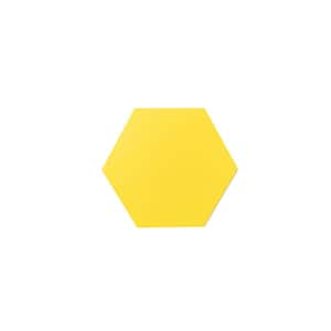 Bex Hexagon 6 in. x 6.9 in. Honeybee 2.3mm Stone Peel and Stick Backsplash Tile (6.5 sq.ft./30-Pack)