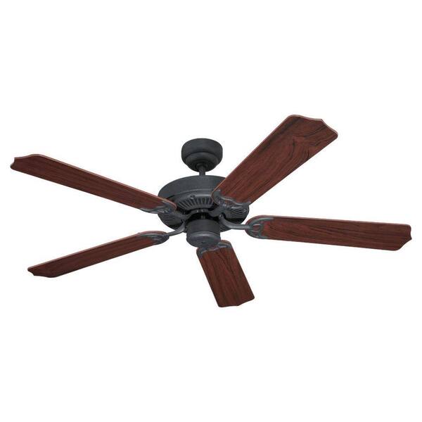 Generation Lighting Quality Max 52 in. Weathered Iron Ceiling Fan