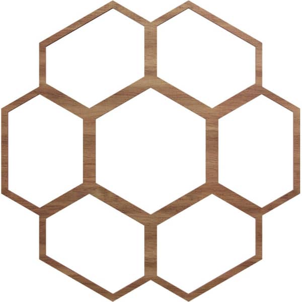 Ekena Millwork 0.25 in. x 8.5 in. x 20 in. Wood Medallion Moulding
