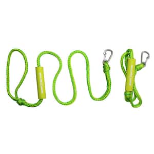 BoatTector PWC Dock Line Value 2-Pack - 9 in., Green/Yellow