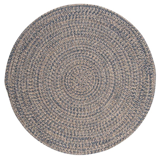 Home Decorators Collection Cicero Denim 8 ft. x 8 ft. Round Area Rug