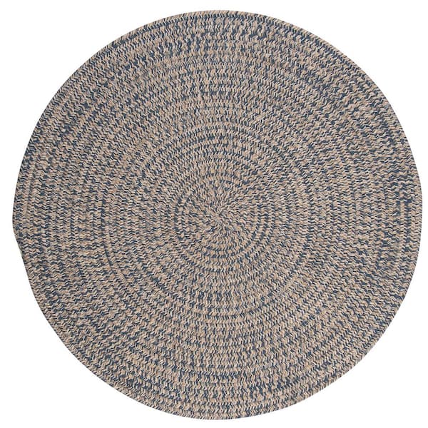 Home Decorators Collection Cicero Denim 10 ft. x 10 ft. Round Area Rug