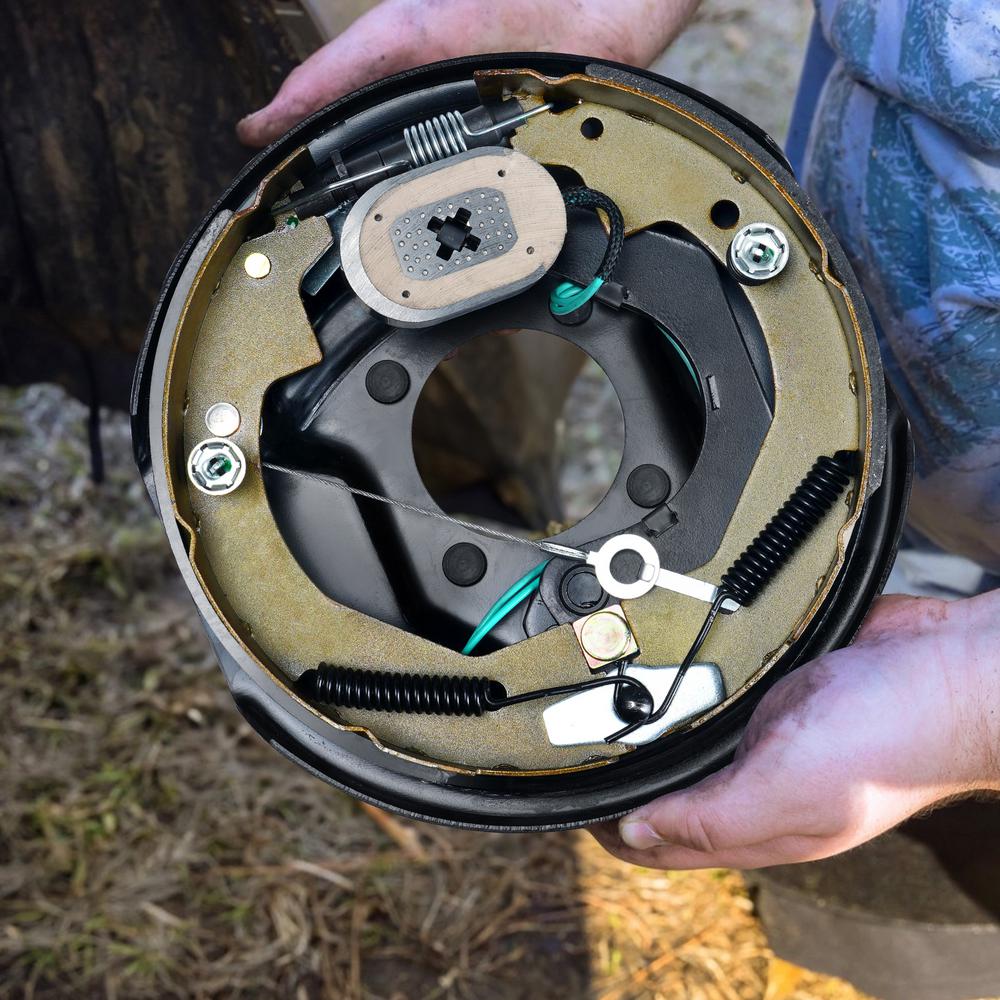 31/o - Finance LIBRA Trailer Hub Dru Kits 5 On 4.5" B.C. W/ 10" X2-1/4 Self-Adjusting - Foto 5