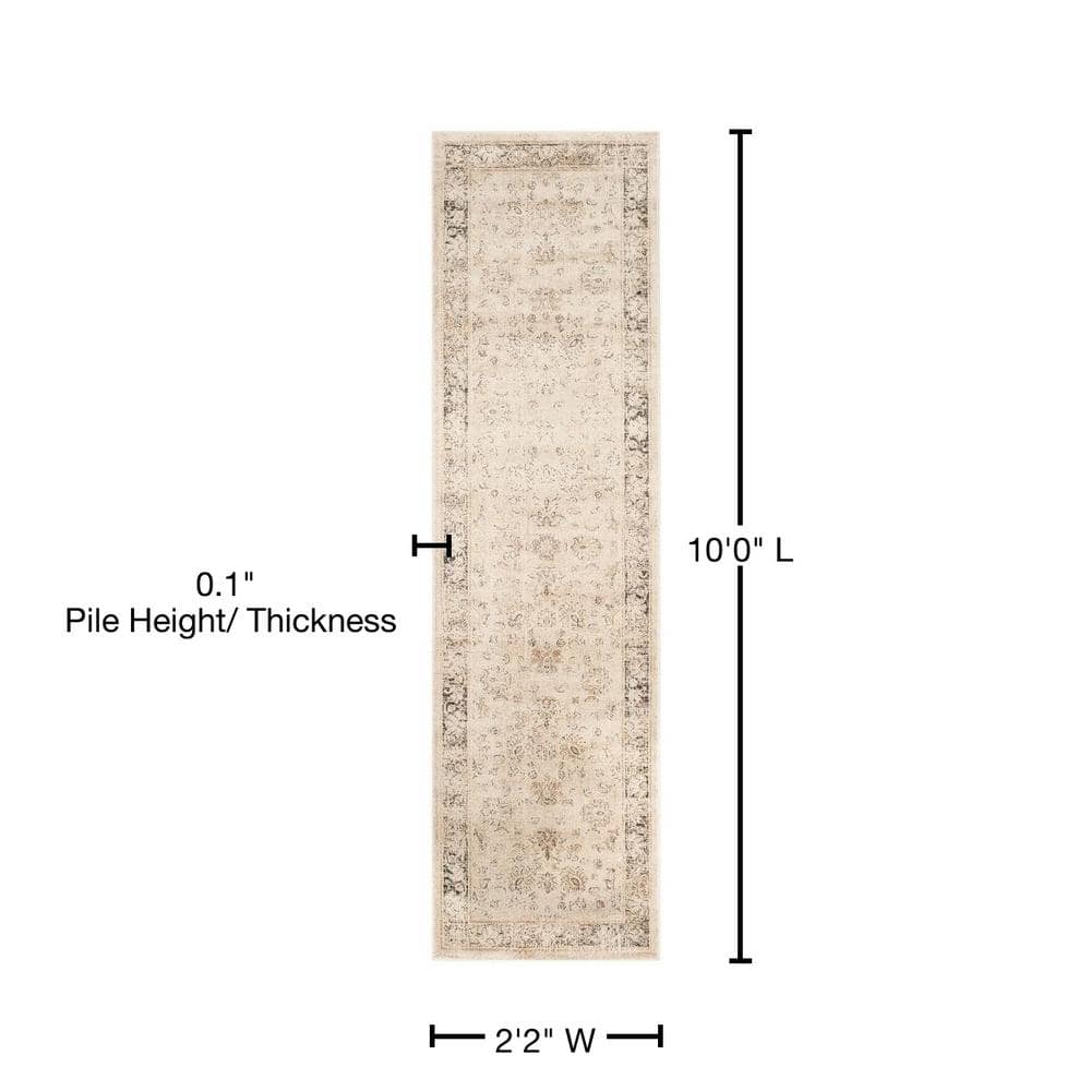 Safavieh Stone Vintage Runner Rug with Viscose Fibers, 2'2" x 10'