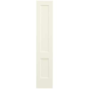 20 in. x 96 in. Monroe Vanilla Painted Smooth Solid Core Molded Composite MDF Interior Door Slab