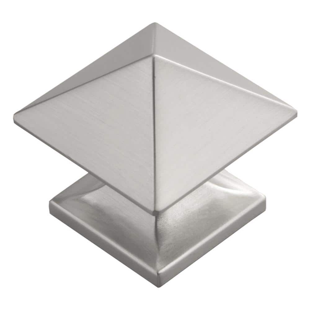 Studio Collection 1 in. Dia Satin Nickel Finish Cabinet Door and Drawer Knob (10-Pack) price history on PriceWatchPro