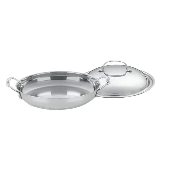 Cuisinart Induction Ready Stainless 12 Fry Pan Skillet 73122-30