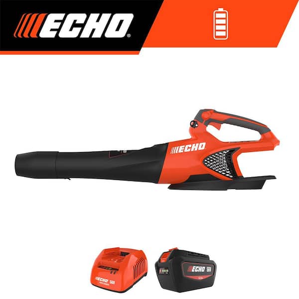 56V 158 MPH 549 CFM Cordless Battery Powered Handheld Leaf Blower with 5.0Ah Battery and Rapid Charger