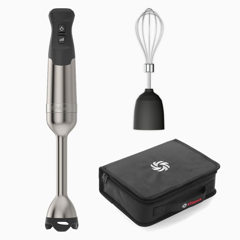Hamilton Beach Professional Electric Immersion Hand Blender with Variable  Speed + Whisk, 300 Watts, LED Screen, Stainless Steel (59750)
