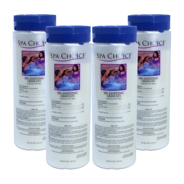 Spa Choice Spa and Hot Tub 2 lb. Sanitizing Granules (4-Pack)