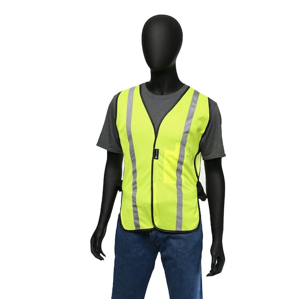 Horse Riding Hi Vis Waistcoat - Yellow - PPWS