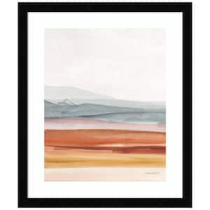 "Sierra Hills 03" by Lisa Audit 1-Piece Wood Framed Giclee Country Art Print 17-in. x 15-in.