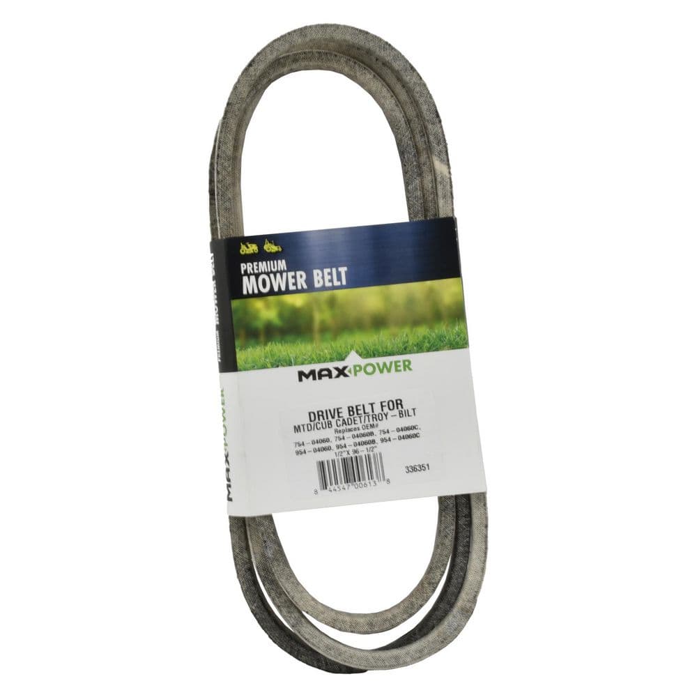 MaxPower Deck Drive Belt for MTD, Cub Cadet, Troy-Bilt Mowers