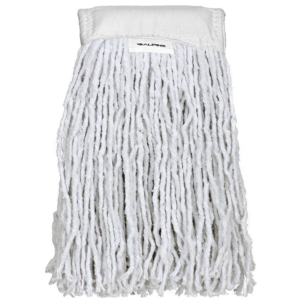 5 in. Band Cut-End 24 oz. Cotton Replacement Mop Head Refill (2-Pack)