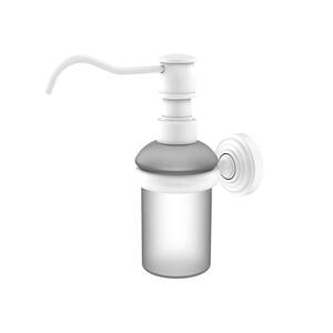 Waverly Place Wall Mounted Soap Dispenser in Matte White