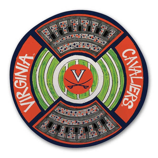 University of Virginia Football Stadium Melamine Platter