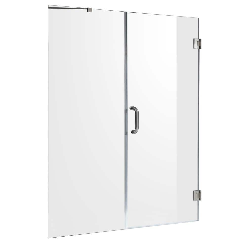 Consort 72" Frameless Shower Door with Brushed Nickel Hardware