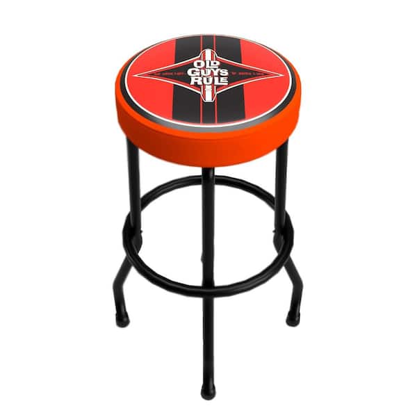 Plasticolor Old Guys Rule Garage Stool