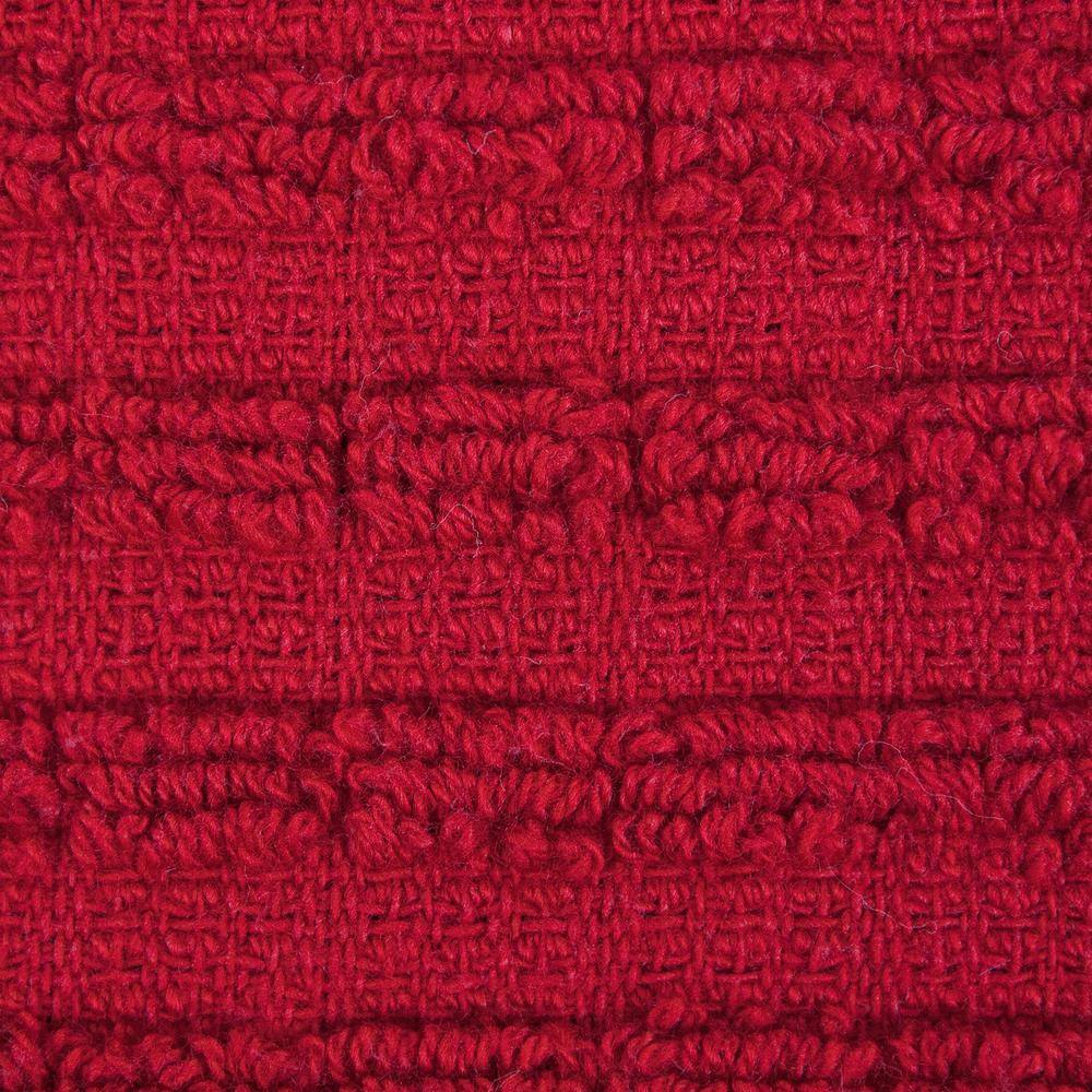 Paprika Red Terry Cotton Kitchen Towel Set, 2-Pack