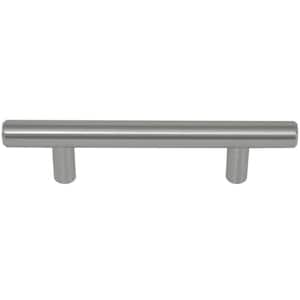 Melrose 4 in. Center-to-Center Stainless Steel Bar Pull Cabinet Pull (10-Pack)