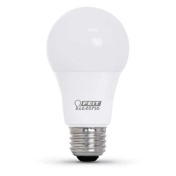 Feit Electric 40-Watt Equivalent A19 Dimmable CEC Title 20 90+ CRI E26 Medium Base LED Light Bulb, Daylight 5000K (1-Pack)