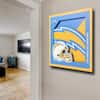 Nfl Los Angeles Chargers 3d Logo Series Wall Art - 12x12 : Target