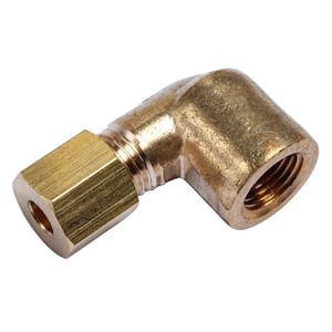 LTWFITTING 3/8-Inch OD 90 Degree Compression Union Elbow,Brass Compression  Fitting(Pack of 5), Pipe Fittings -  Canada