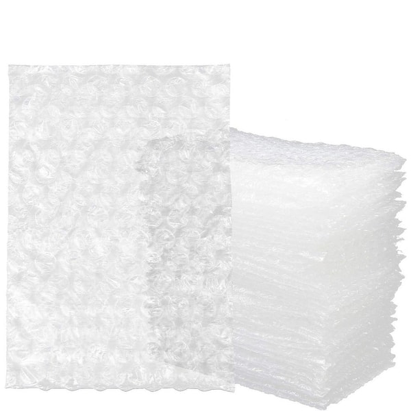 Unbranded 200 Pack 4x6 Inch Double Walled Bubble Cushion Wrap Bags for Shipping Packing Clear Pouches for Moving Storage