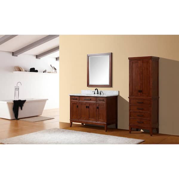 Avanity Madison 48-in Tobacco Bathroom Vanity Cabinet