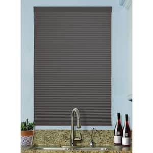 Anthracite Cordless Top-Down/Bottom-Up Blackout Fabric Cellular Shade 9/16 in. Single Cell 34 in. W x 48 in. L