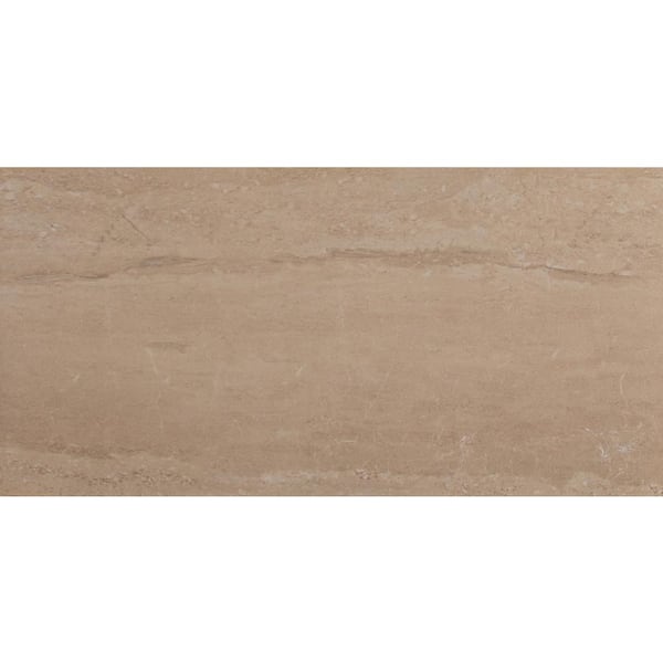 MSI Cape Breton Beige 12 in. x 24 in. Polished Porcelain Floor and Wall Tile (2 sq. ft./Each)