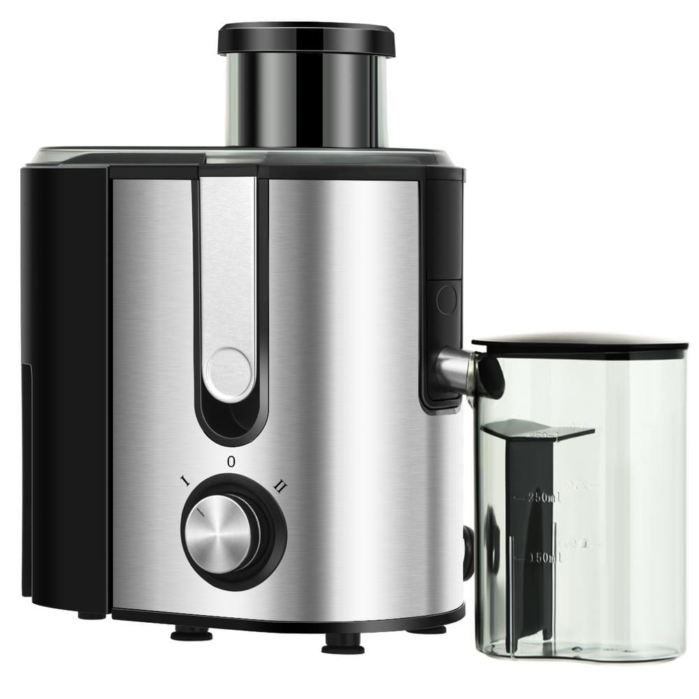 400-Watt 44 oz. Silver Masticating Juicer with Dual-Speed EP24399 The Home Depot