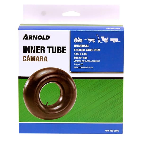 Arnold Replacement Inner Tube for 4.00 x 6.00 Tire with 6 in. Rim