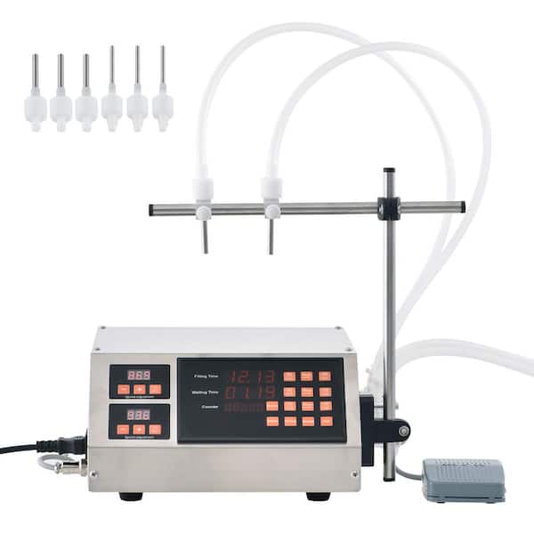 SVOPES Liquid Filling Machine, 5-650ml Capacity, Automatic Bottle Filler, Peristaltic Pump, Digital Control for Milk, Water