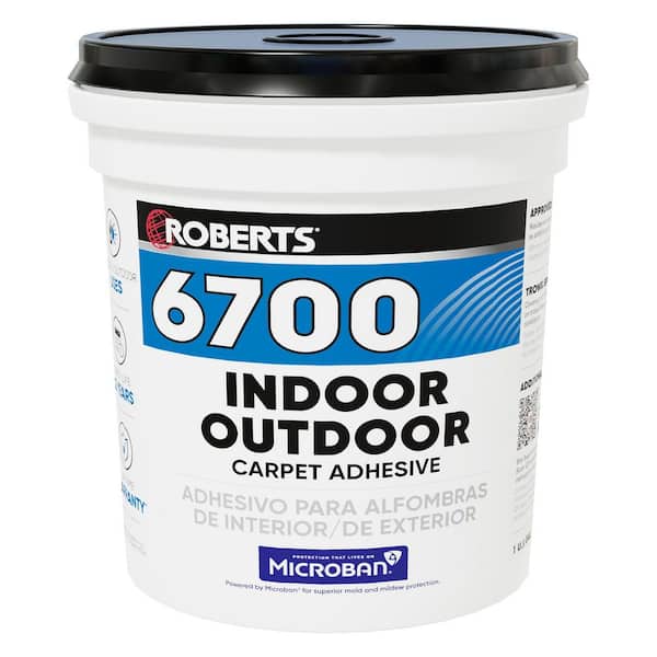 Creamy Tan 1 Gal. Indoor/Outdoor Carpet Floor Adhesive
